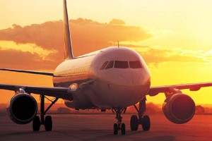 Plane at Sunrise