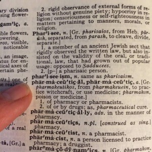 dictionary pharmaceutical