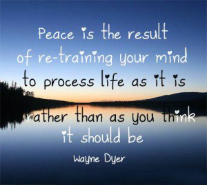 Peace wayne dyer